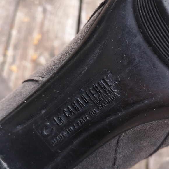 La Canadienne tall suede boots - Picture 13 of 16